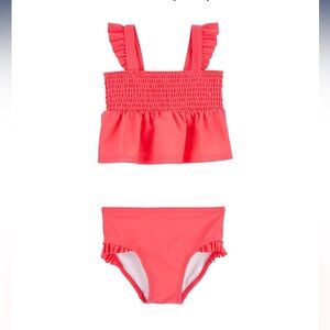 NWT Carter's Child of Mine 18 months Baby TG 2pc Swim- Orange